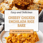 Easy Chicken Enchilada Rice Casserole Recipe