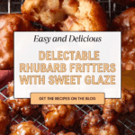 Rhubarb Fritters Recipe