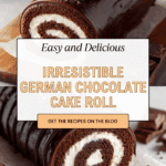 German Chocolate Cake Roll Recipe