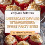 Cheesecake Deviled Strawberries Recipe