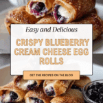Blueberry Cream Cheese Egg Rolls Recipe