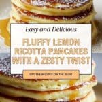 Lemon Ricotta Pancakes Recipe