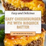 Impossible Cheeseburger Pie Recipe