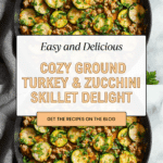 Ground Turkey and Zucchini Skillet Recipe