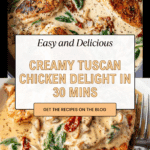 Creamy Tuscan Chicken Recipe