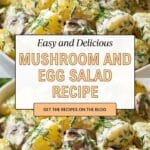 Mushroom and Egg Salad Recipe