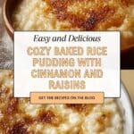AMAZING OLD FASHIONED RICE PUDDING Recipe