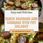Easy Sausage and Cabbage Stir Fry Recipe
