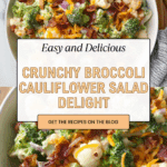 Broccoli Cauliflower Salad Recipe