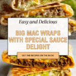 Big Mac Wraps Recipe