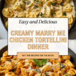 Marry Me Chicken Tortellini Recipe