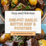 Garlic Butter Beef Bites & Potatoes Recipe