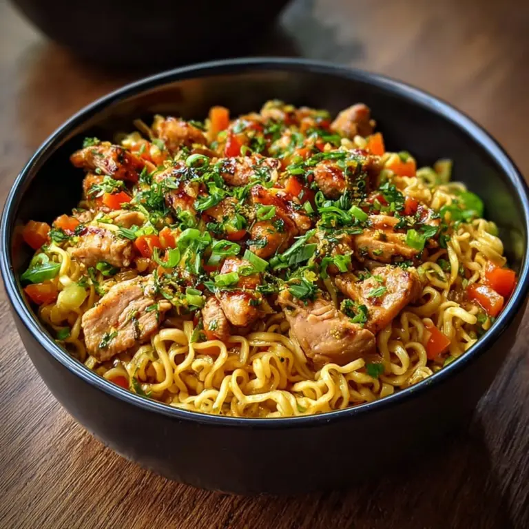 Quick & Tasty Chicken Ramen Stir Fry Recipe