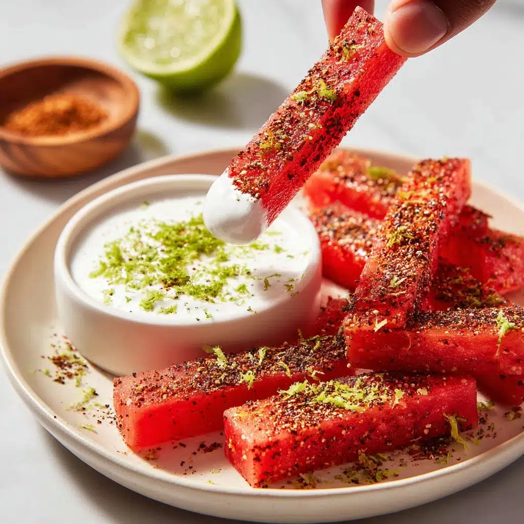 Spicy Watermelon Fries Recipe - Recipe Image