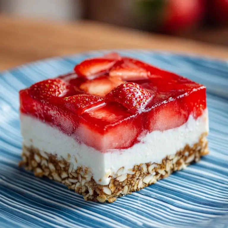 Strawberry Pretzel Salad Recipe