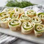 Light and Refreshing Cucumber Dill Pinwheels Recipe