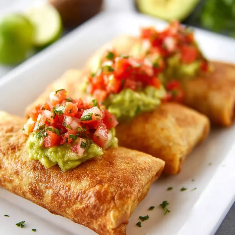 Chicken Chimichangas Recipe