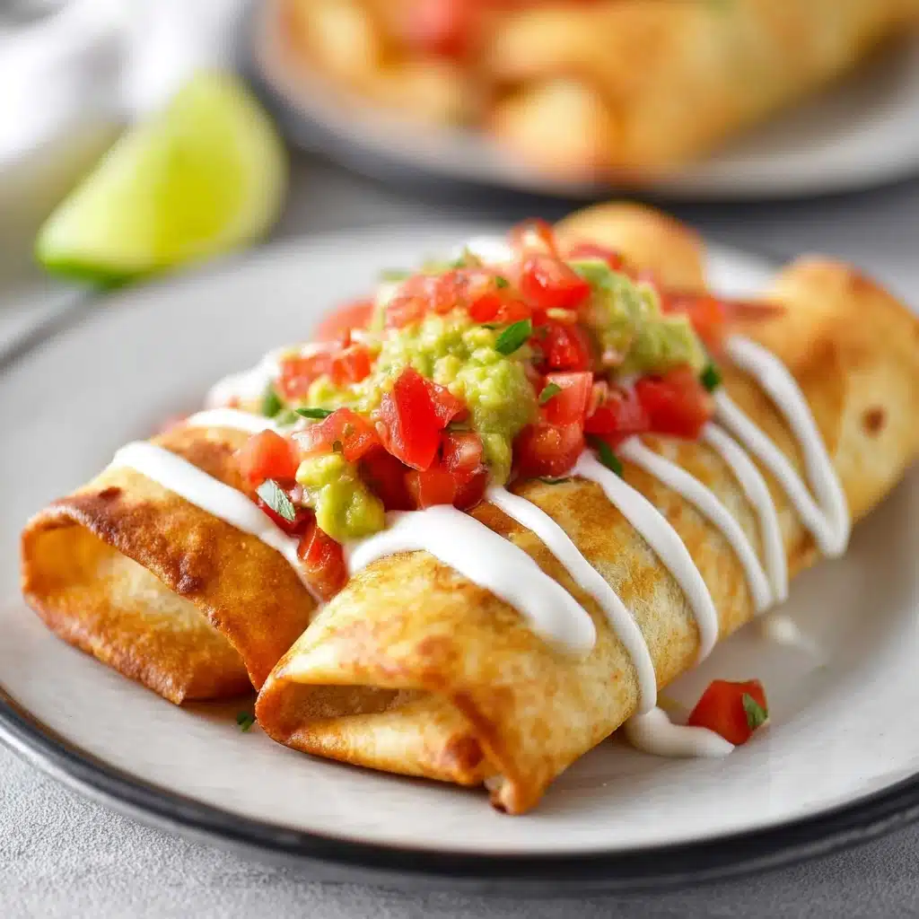 Chicken Chimichangas Recipe - Recipe Image