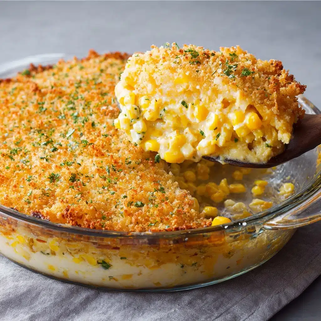 Cheddar Sweet Corn Pie Recipe - Recipe Image
