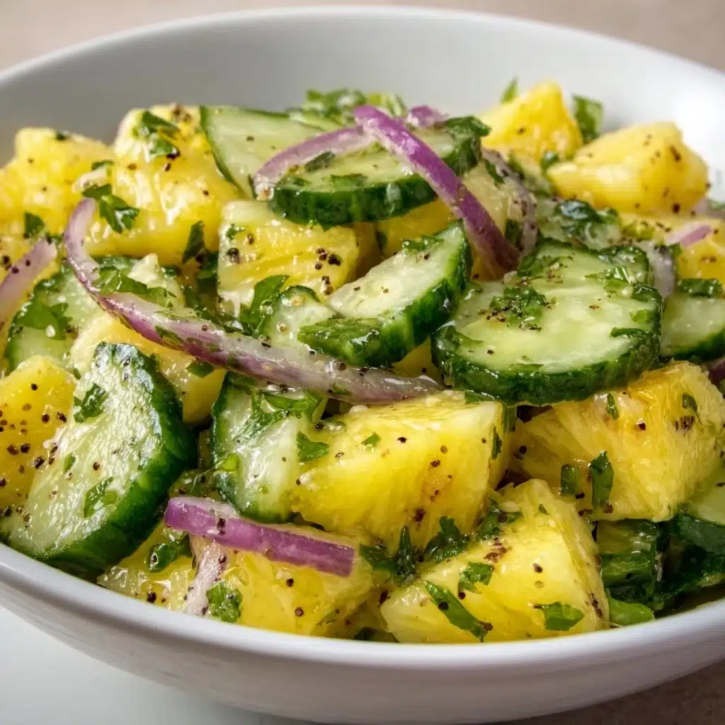 Pineapple Cucumber Salad Recipe