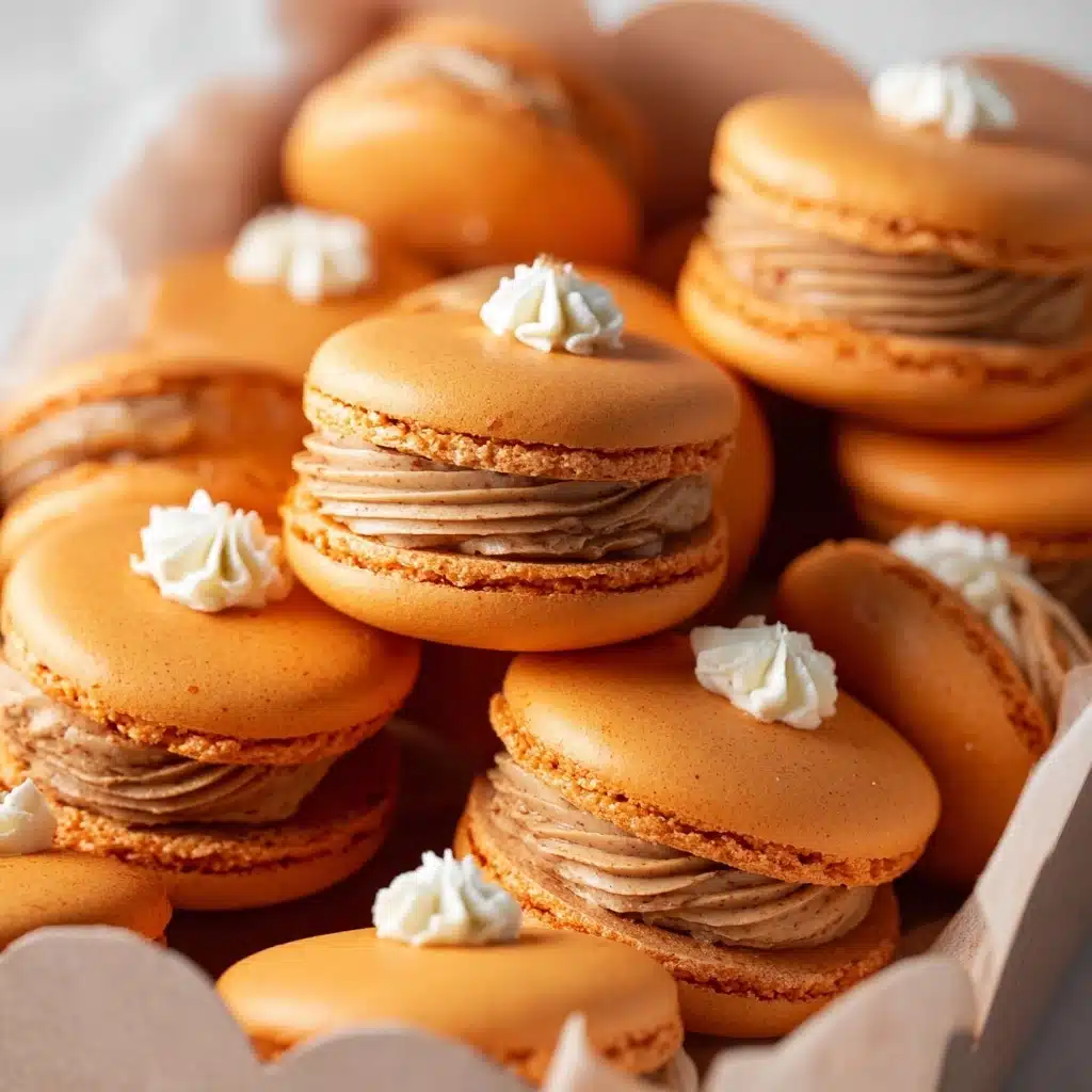 Pumpkin Pie Macarons Recipe