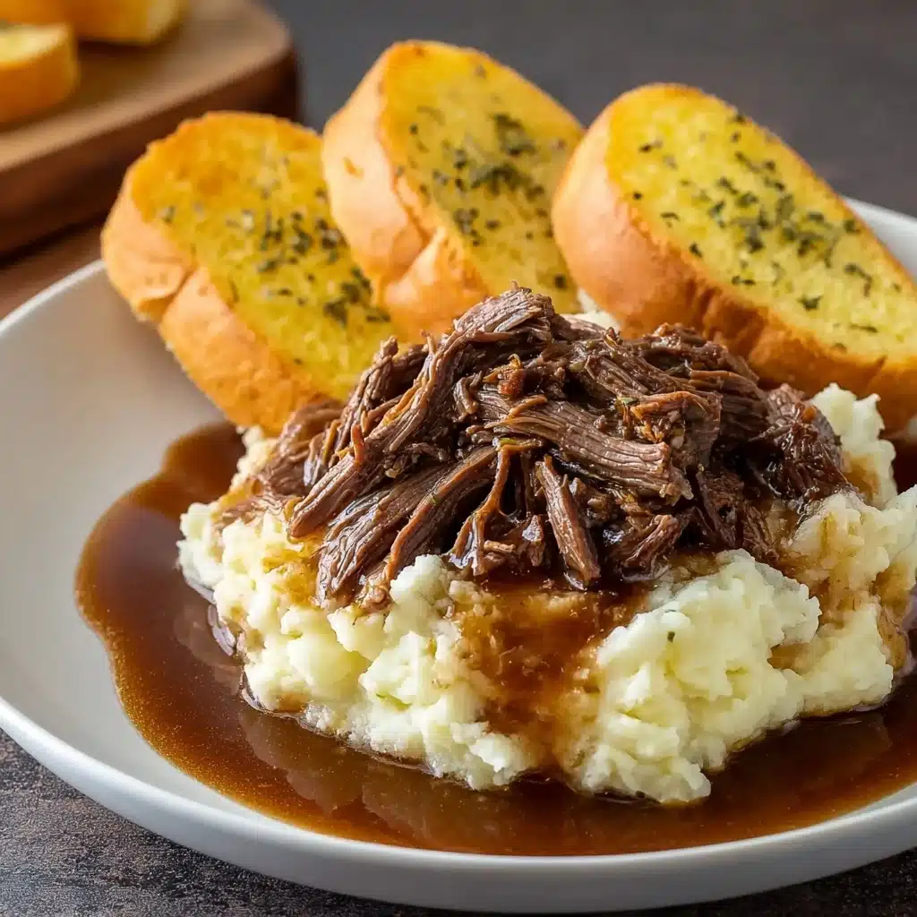 Slow Cooker Beef Manhattan Recipe - Recipe Image