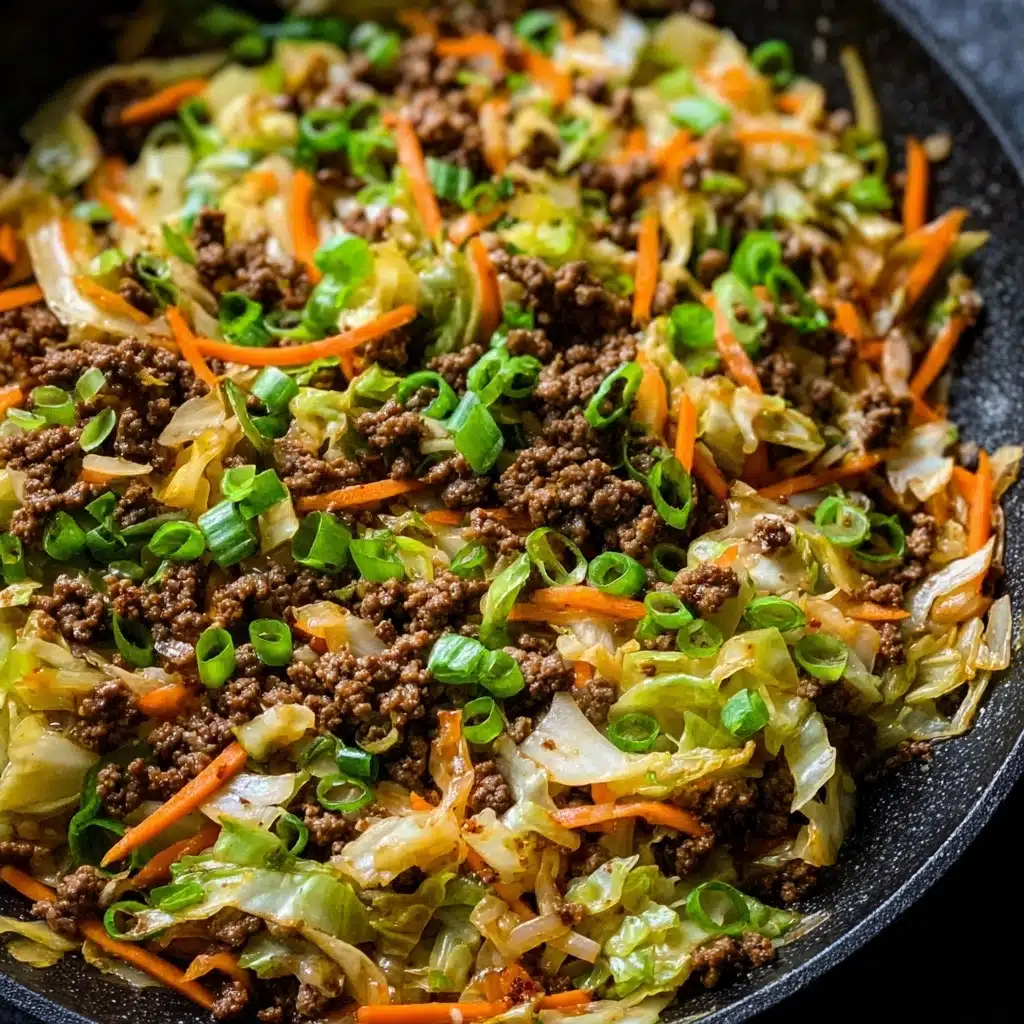 Chinese Ground Beef and Cabbage Stir-Fry Recipe - Recipe Image