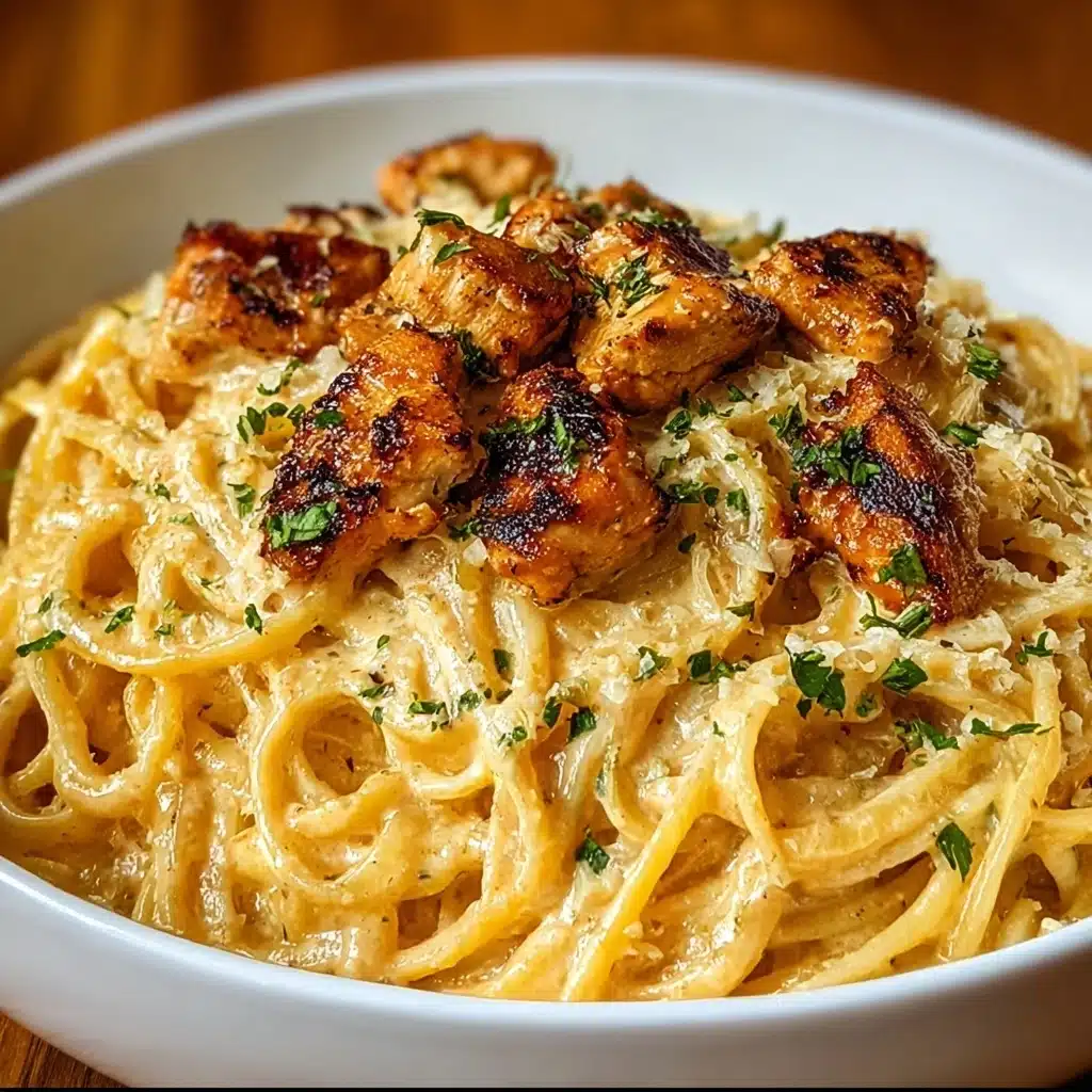 the best Cowboy Butter Chicken Linguine Recipe