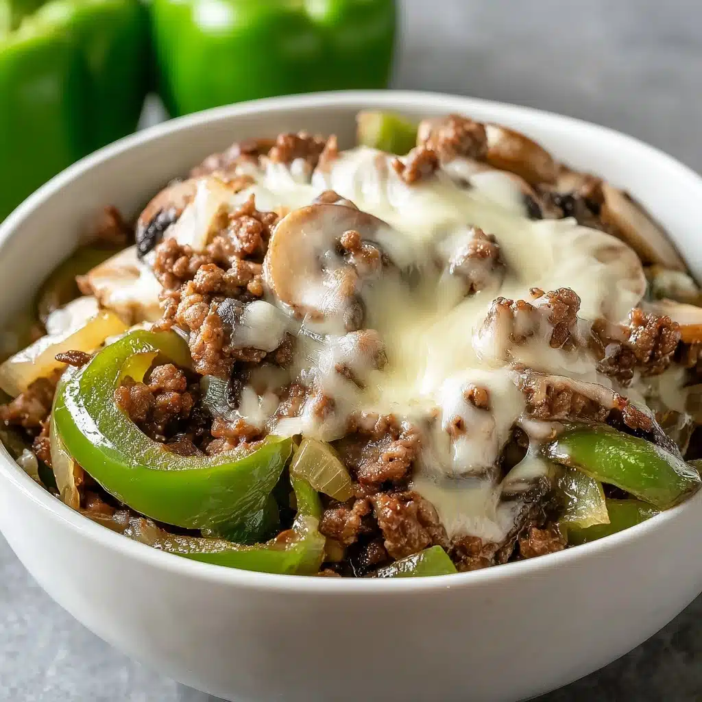 Philly Cheesesteak Bowls Recipe