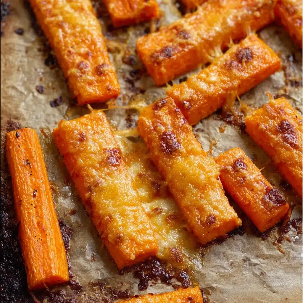 Crispy Parmesan Carrots Recipe - Recipe Image