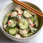 Easy California Roll Cucumber Salad Recipe