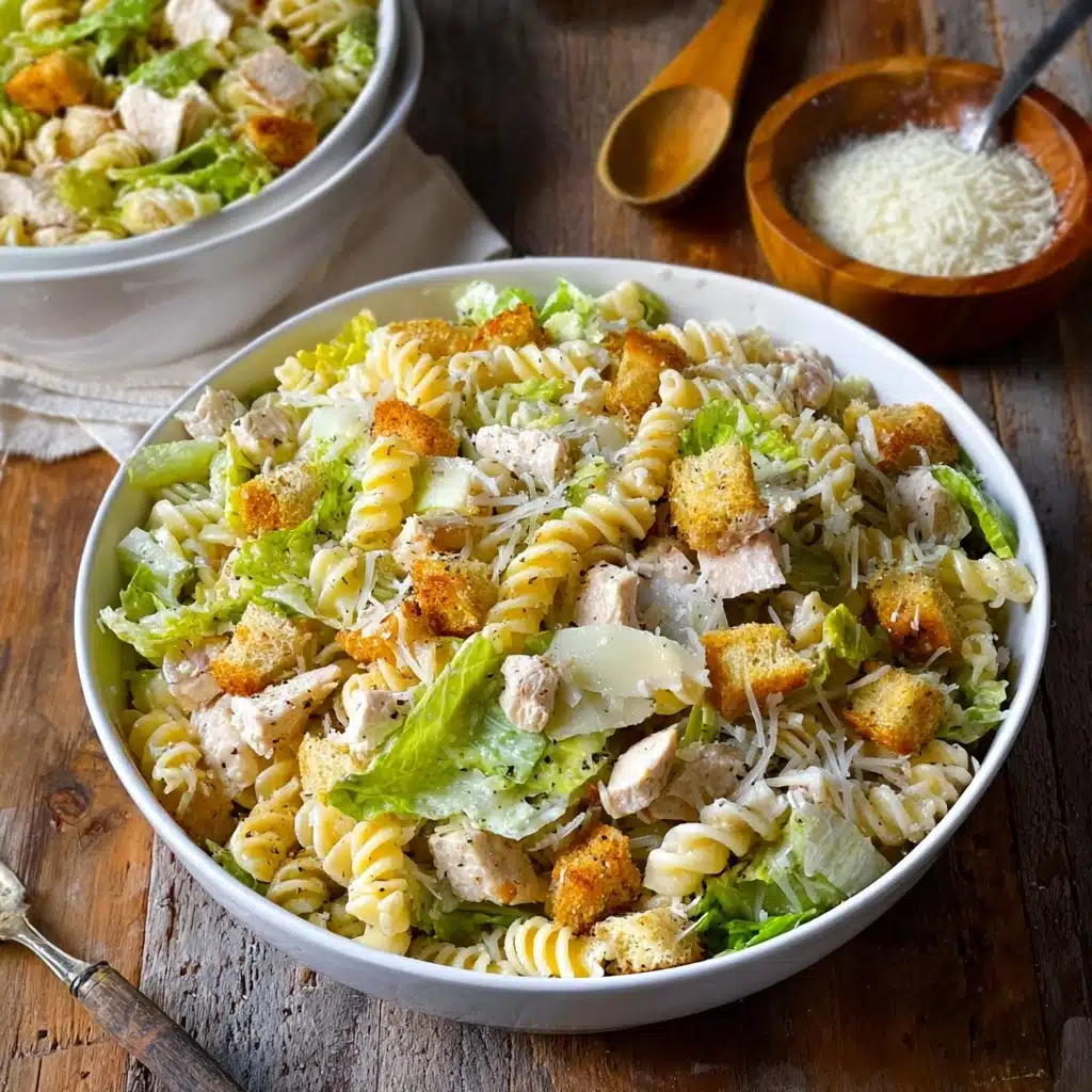 Chicken Caesar Pasta Salad Recipe
