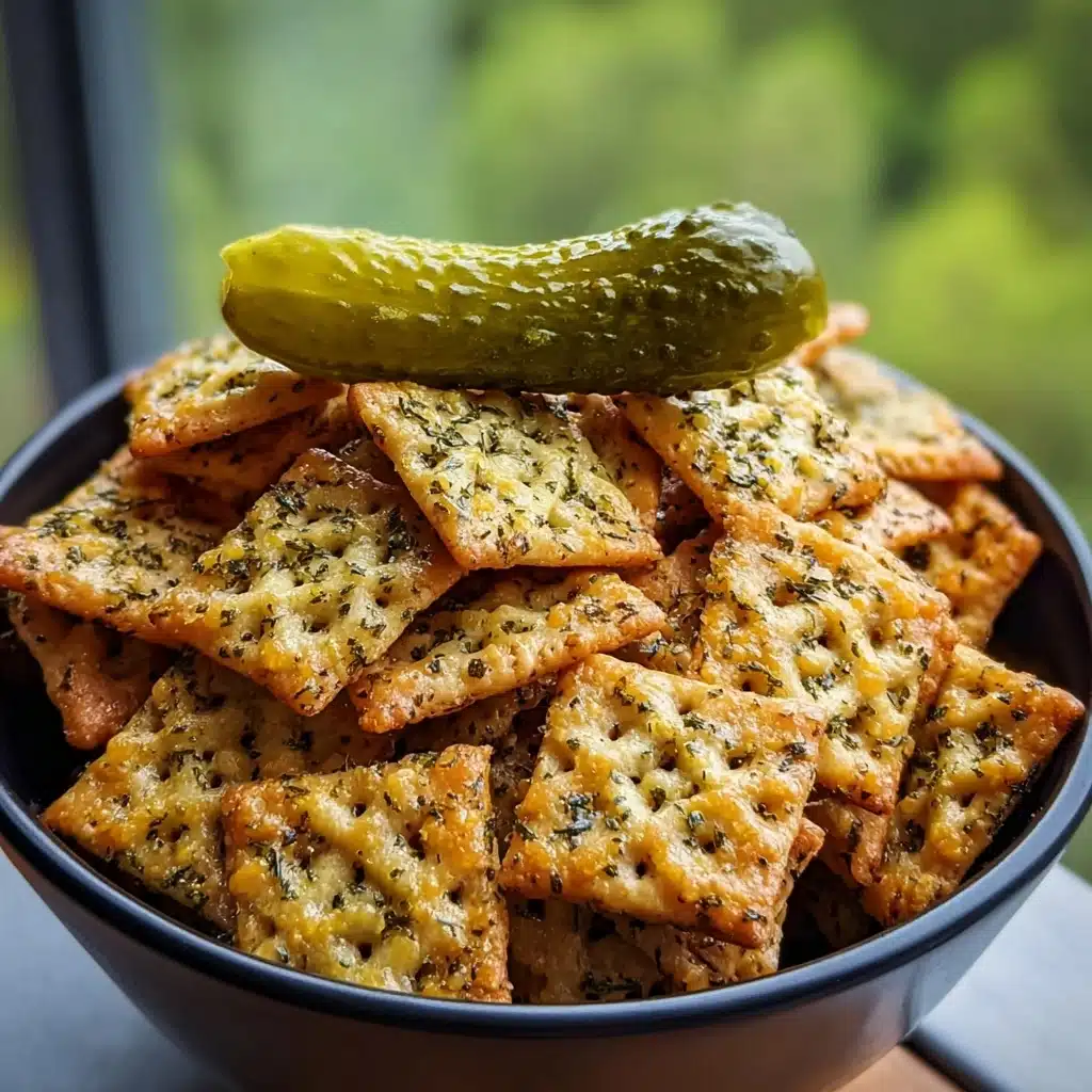 Dill Pickle Chex Mix Recipe - Recipe Image