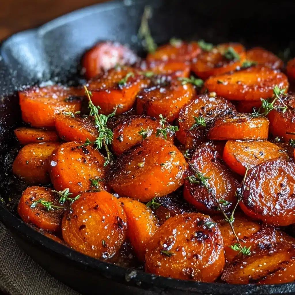 Maple Glazed Carrots with Thyme Recipe