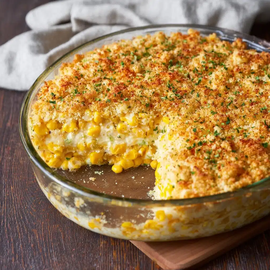 Cheddar Sweet Corn Pie Recipe - Recipe Image