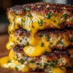 Cheddar Ranch Chicken Burgers Recipe