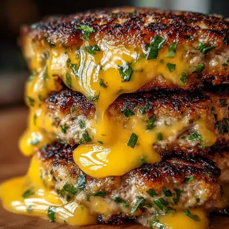 Cheddar Ranch Chicken Burgers Recipe