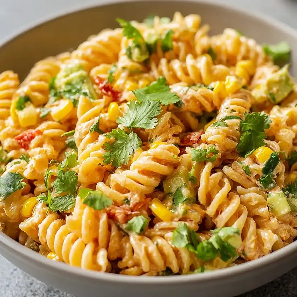 Easy Mexican Street Corn Pasta Salad Recipe - Recipe Image