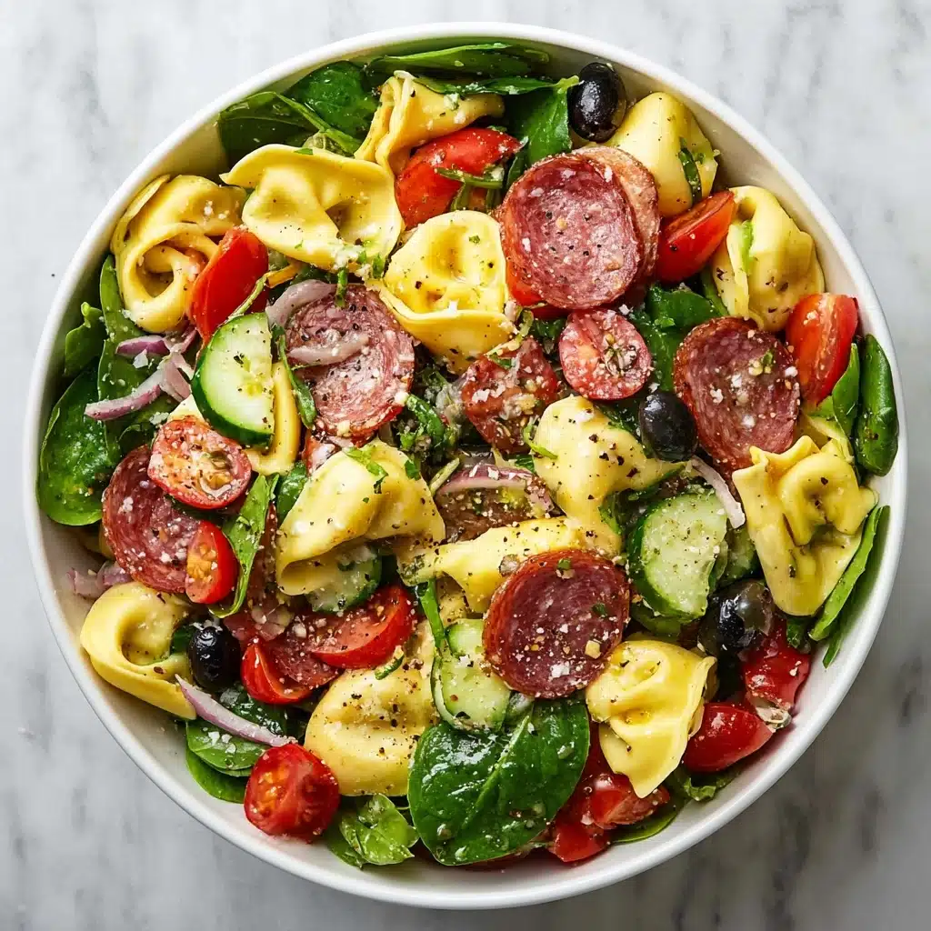 Tortellini Pasta Salad Recipe - Recipe Image