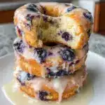 Baked Blueberry Donuts Recipe