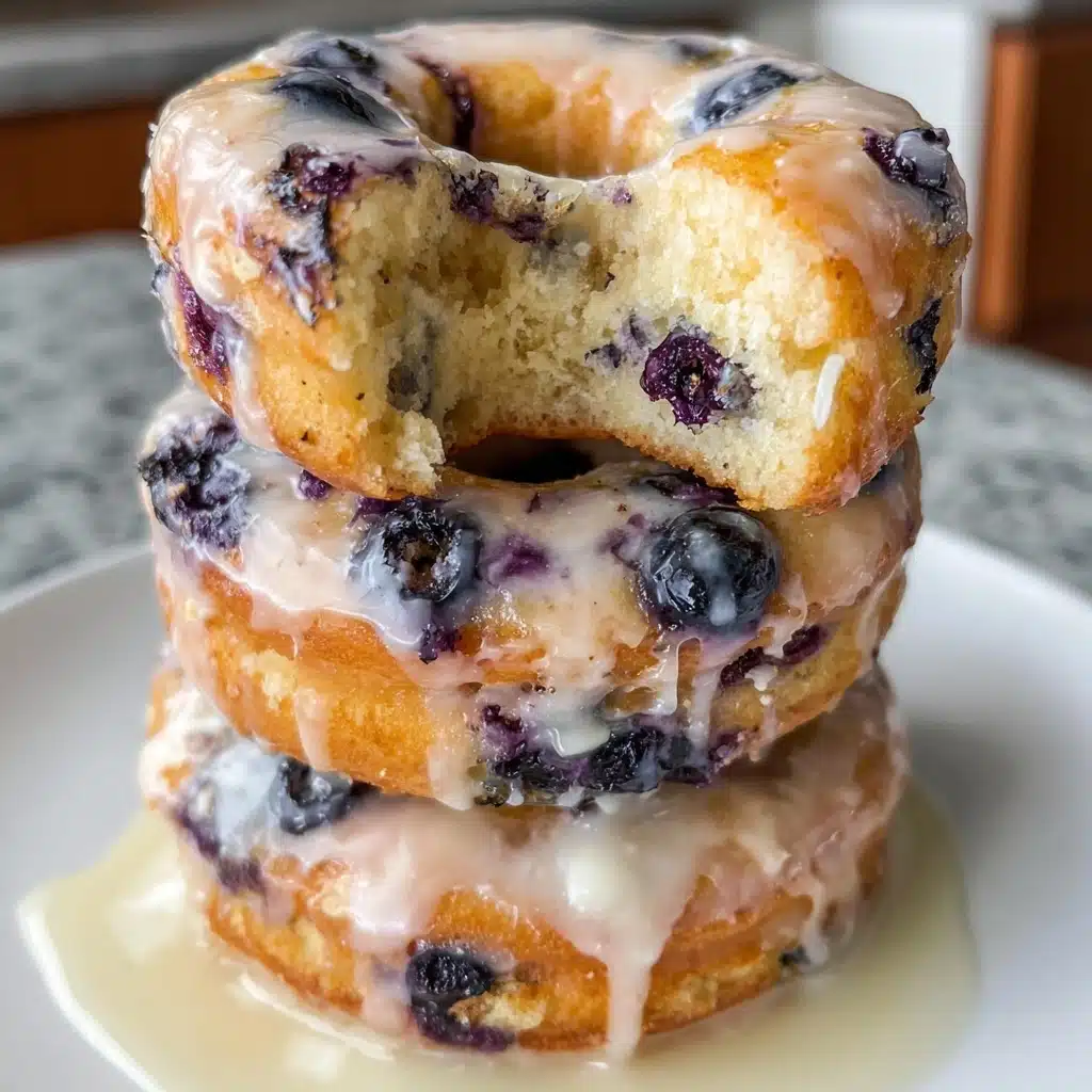 Baked Blueberry Donuts Recipe - Recipe Image