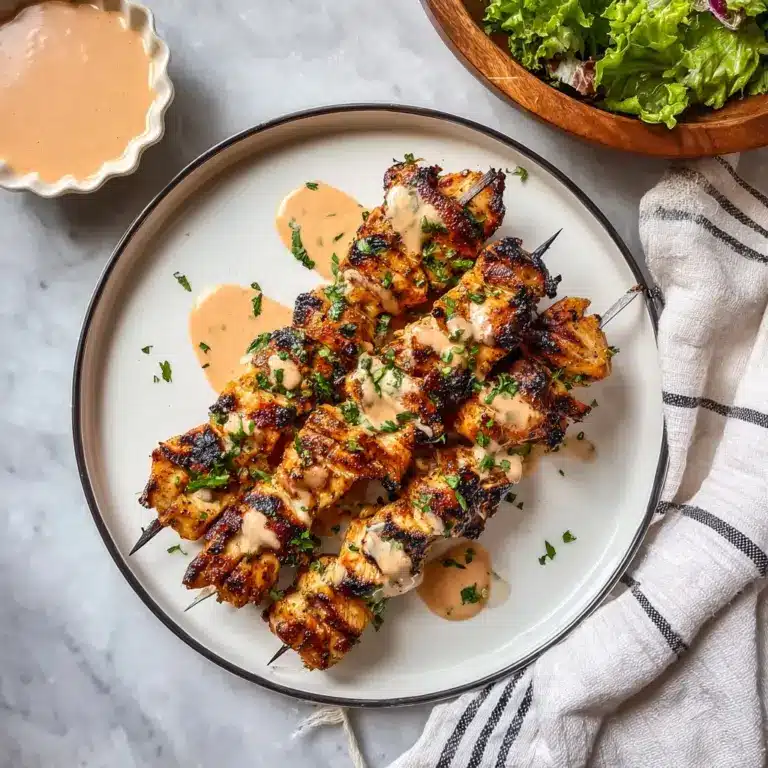 Bang Bang Chicken Skewers Recipe