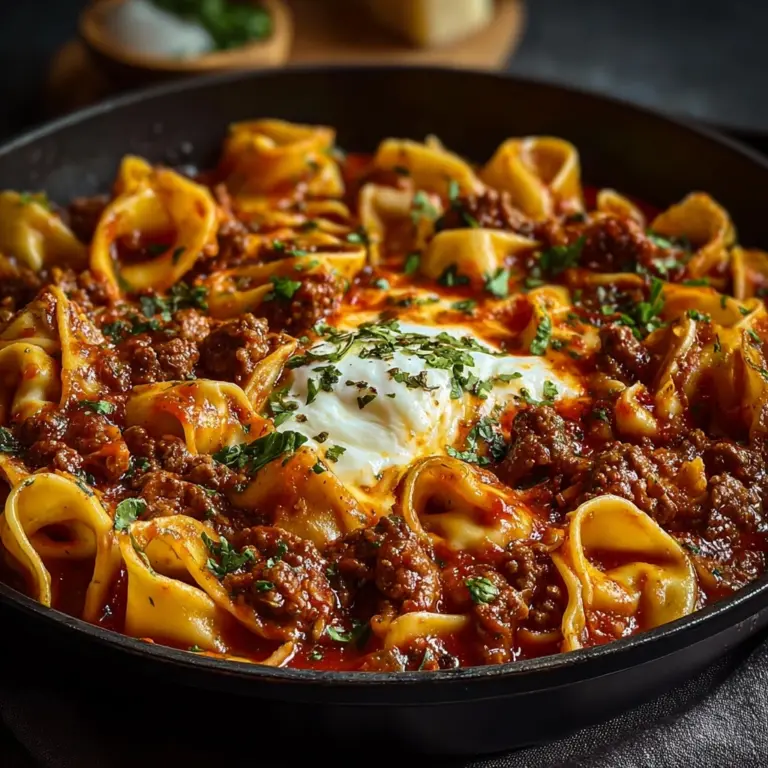 Cheesy Beef Enchiladas Tortellini Recipe