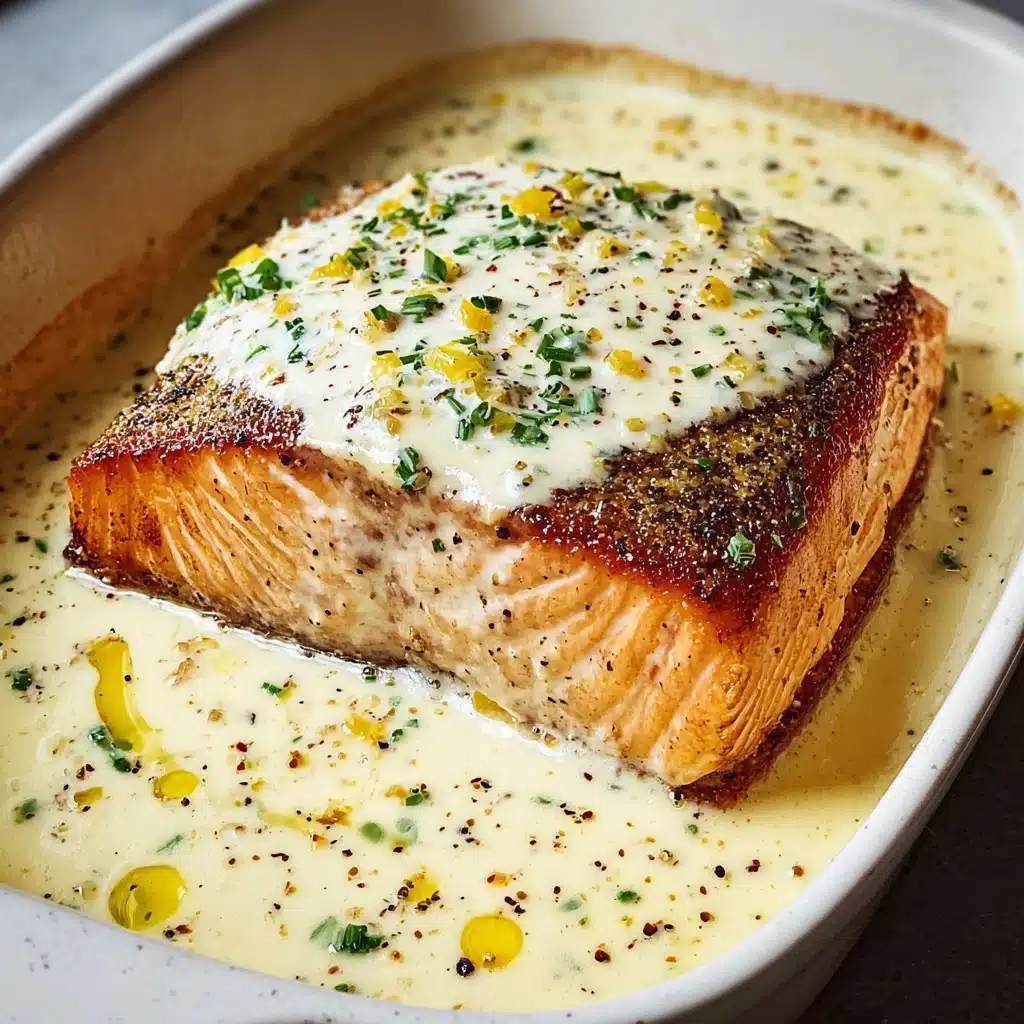 Baked Boursin Salmon Recipe - Recipe Image