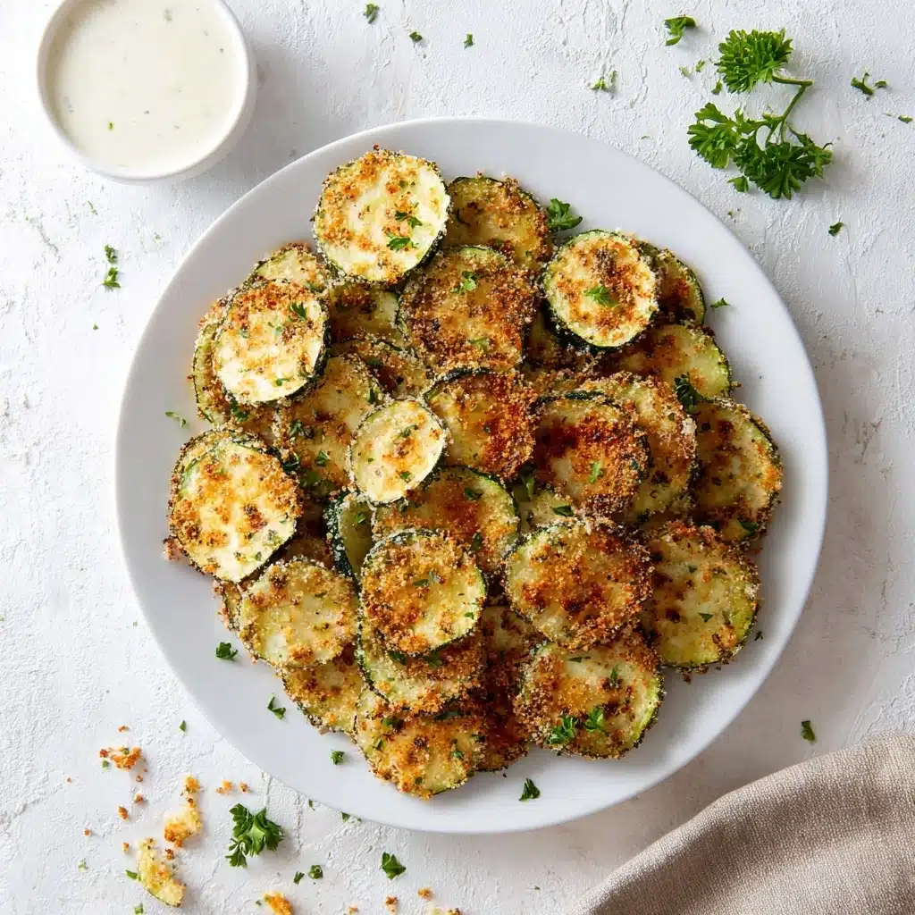 Crispy Baked Zucchini Chips Recipe