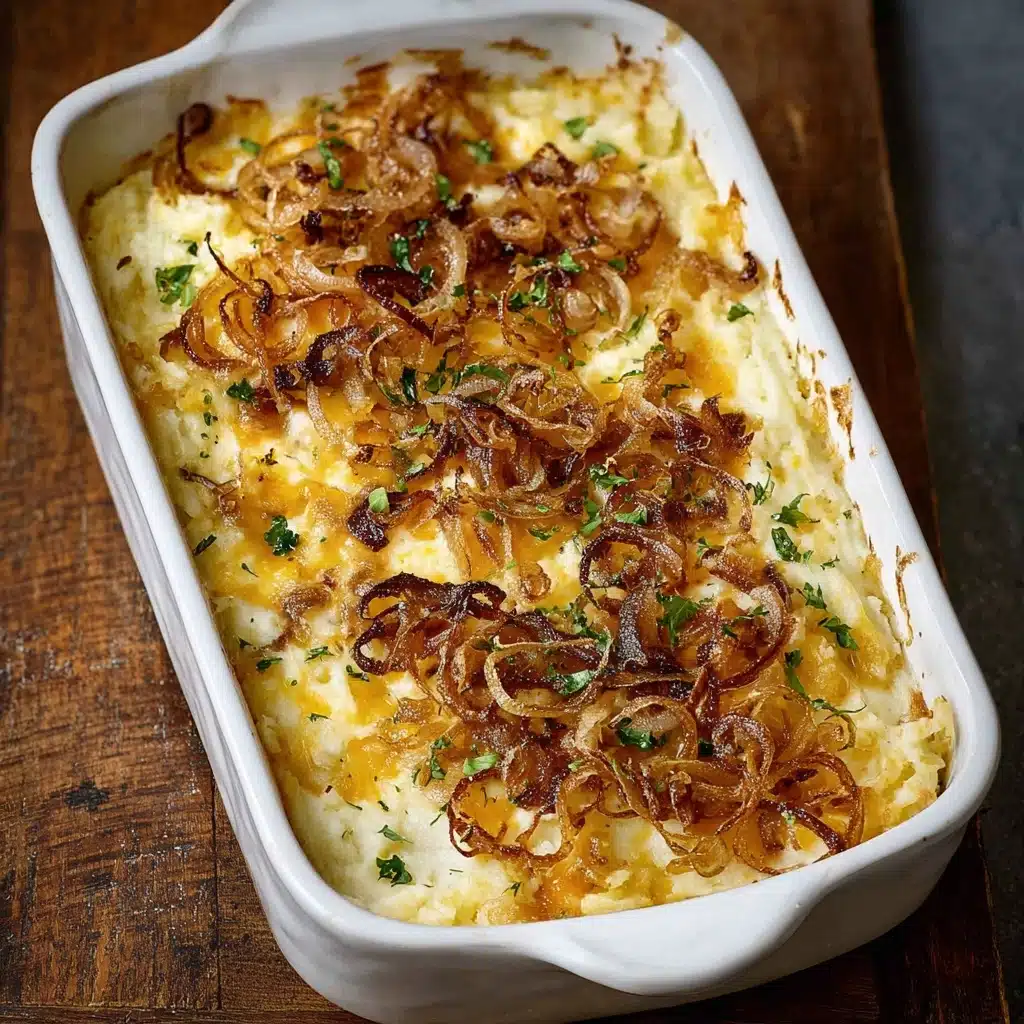 French Onion Funeral Potatoes Recipe