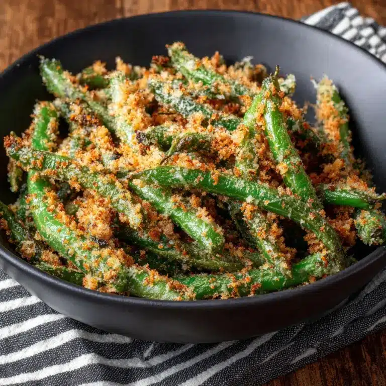 Roasted Parmesan Green Beans Recipe