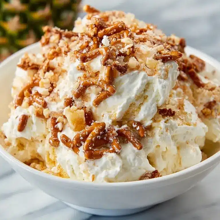 Pineapple Pretzel Fluff Recipe