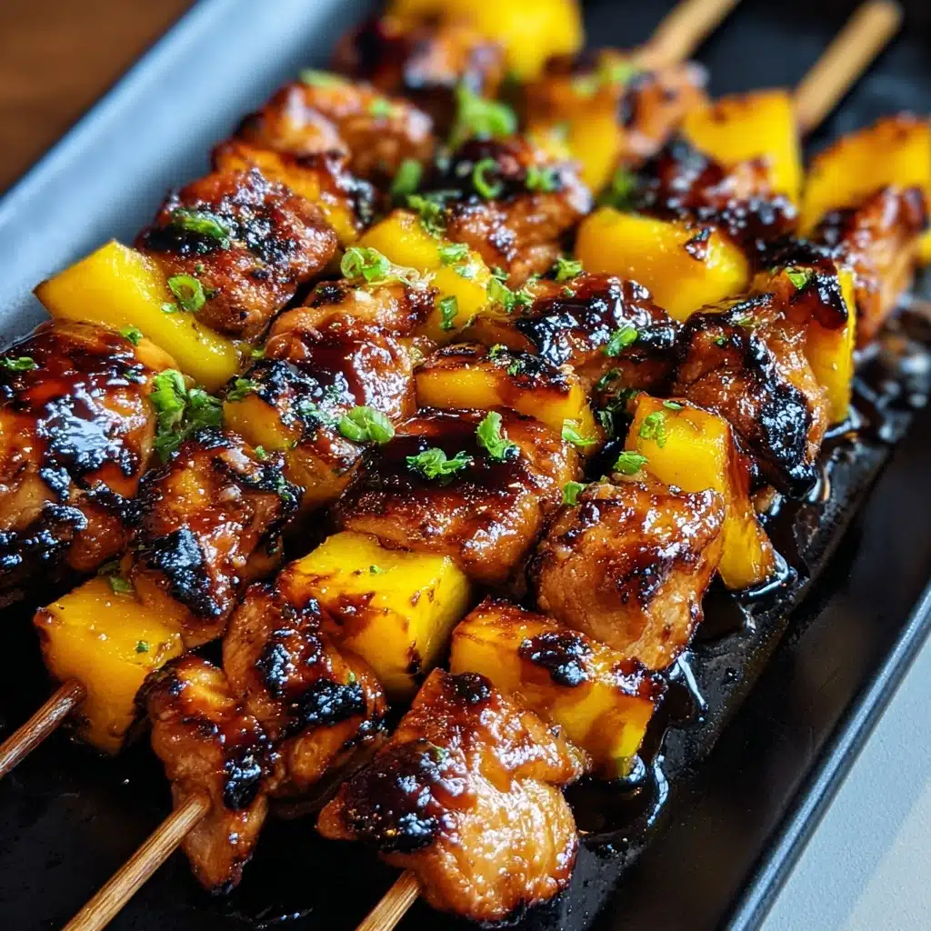 Hawaiian Chicken Skewers Recipe - Recipe Image