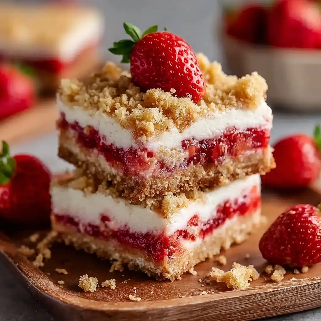 Strawberry Shortcake Bars Recipe